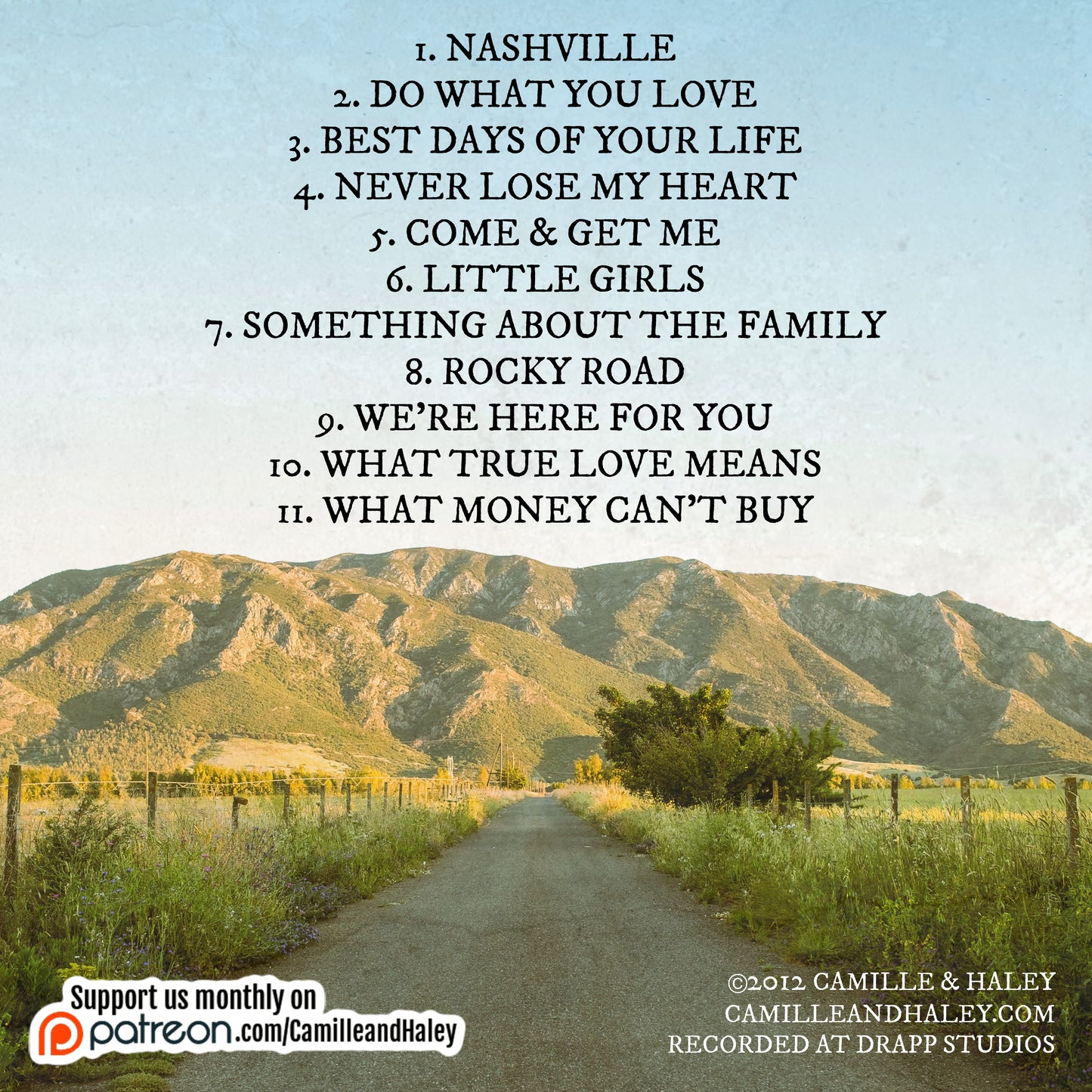 Rocky Road - Country Album - Camille & Haley