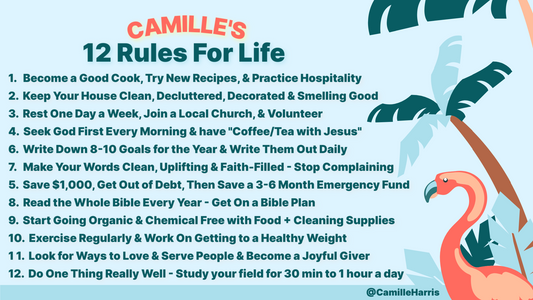 Camille's 12 Rules for Life